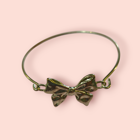 Armband Silber mit Schleife