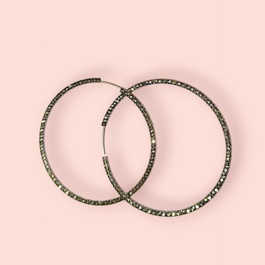 Ohrringe Silberne Hoops