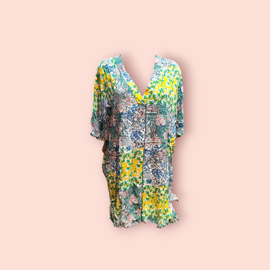 Zara Kleid XL Mehrfarbig