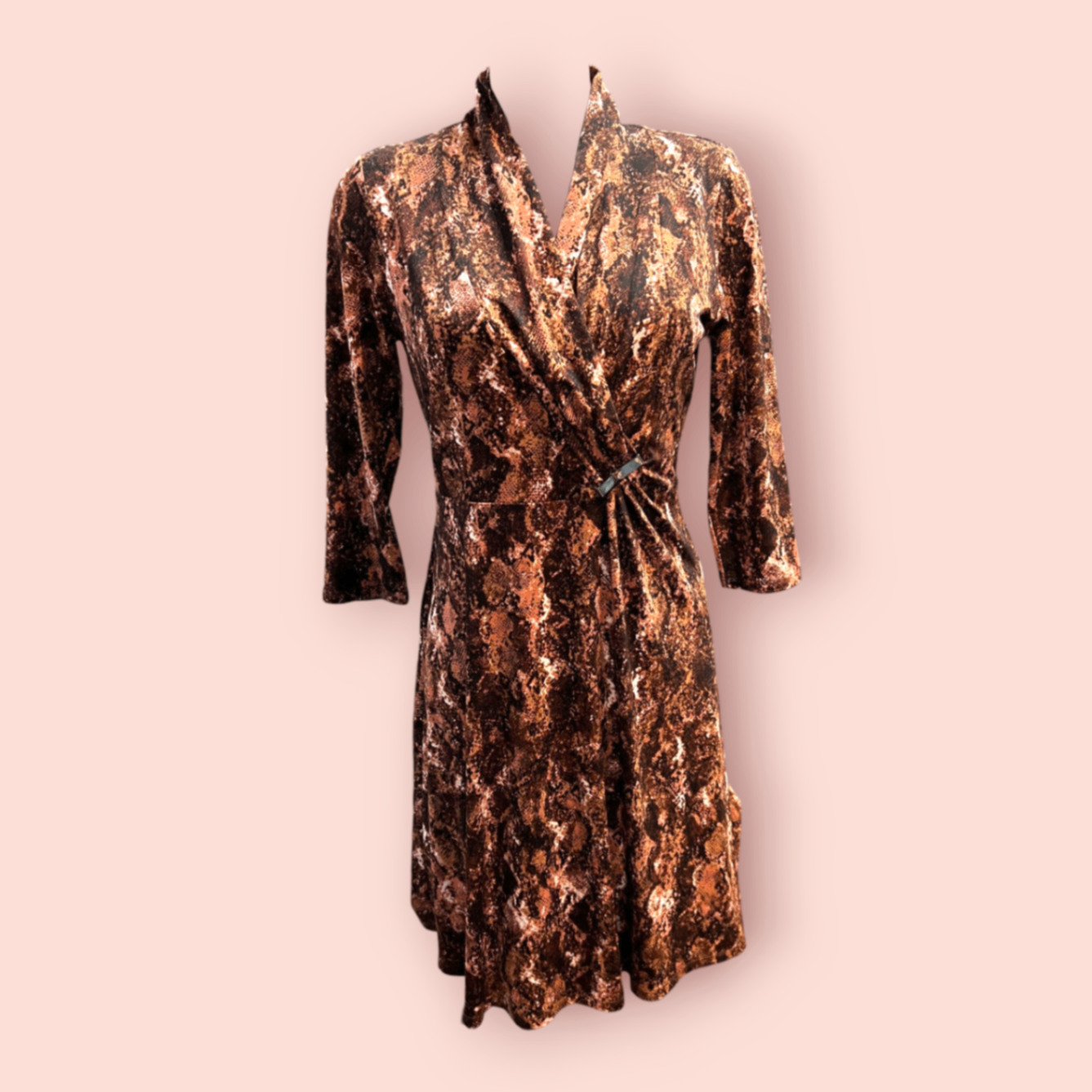 S. Oliver Kleid 36 Braun, Schwarz