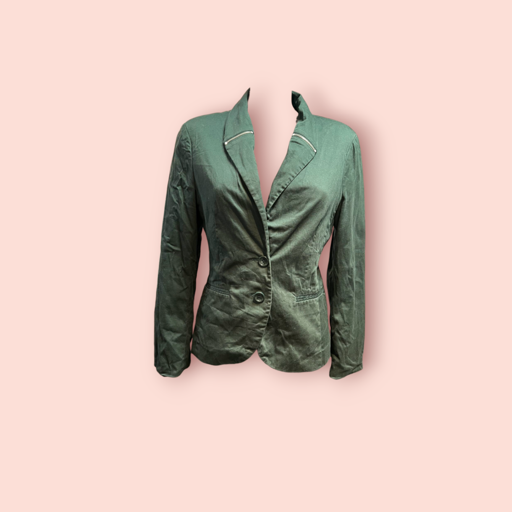 Amisu Blazer S Dunkelgrün