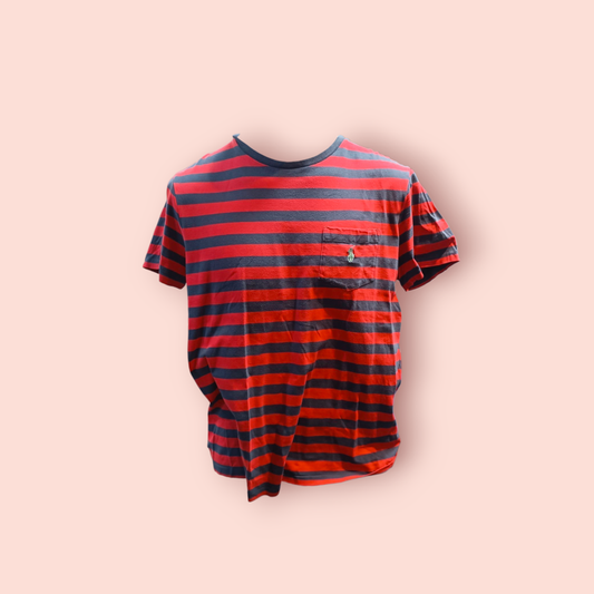 Polo Ralph Lauren T-Shirt L Rot und Dunkelblau