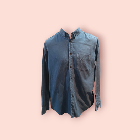Olymp casual Hemd L Blau