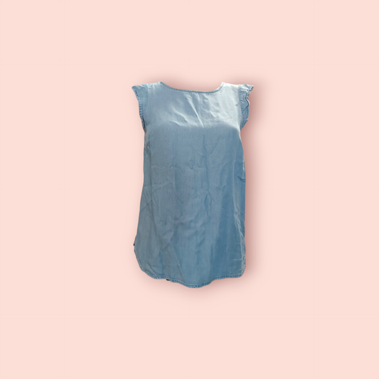 Denim Tom Tailor Top S Hellblau