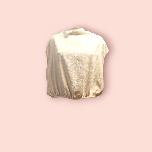 Zara Bluse M Elfenbein