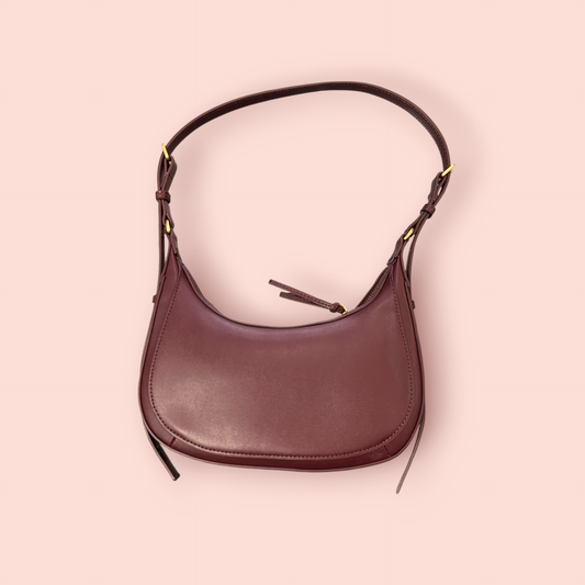 MNG Handtasche Burgunderrot