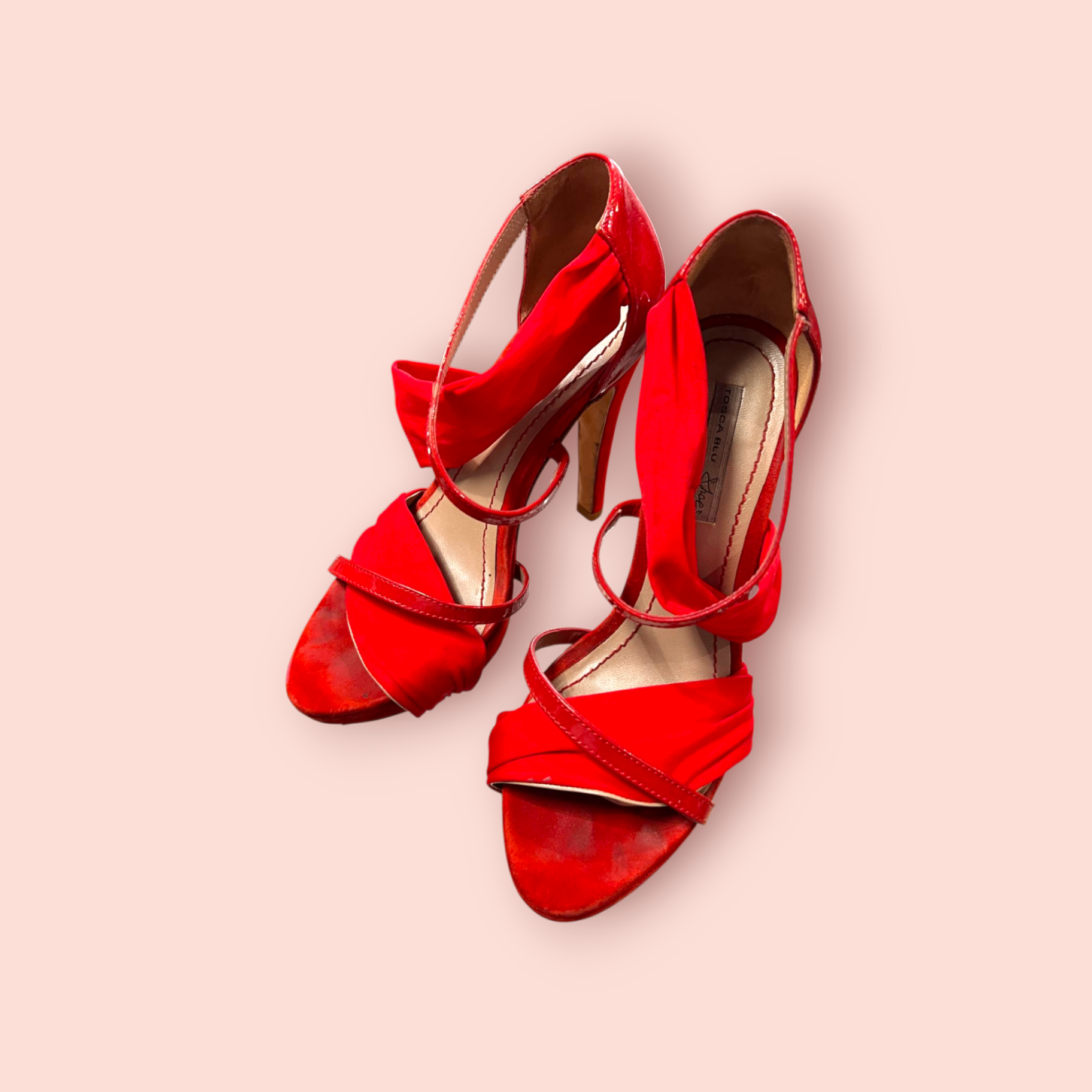 Tosca Blu High Heels 38 Rot