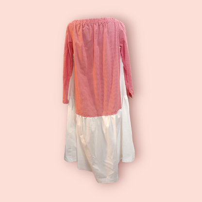 E.D. Kleid XL Rot und Weiß