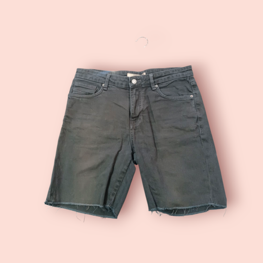 Mango Jeans-Shorts M Schwarz