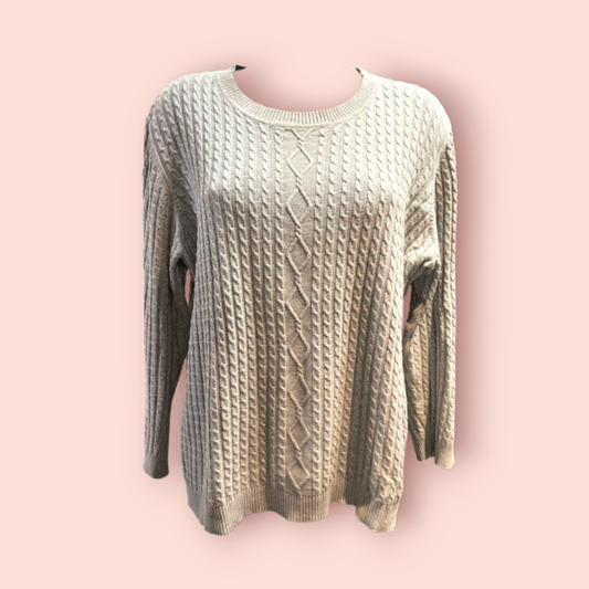 Pullover M Grau