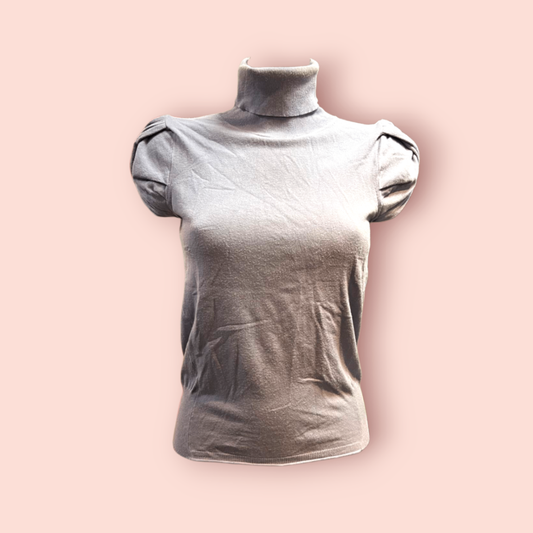 Stefanel Rollkragen Oberteil S/M Lila