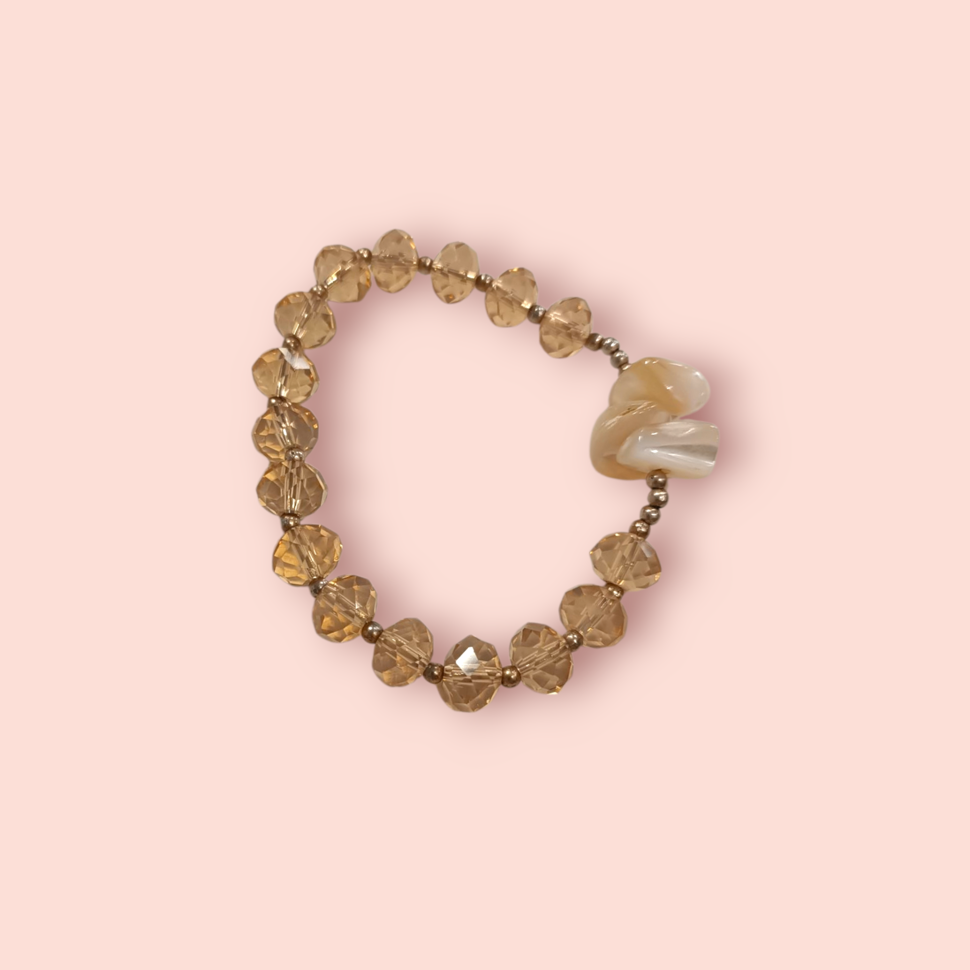 Armband Beige