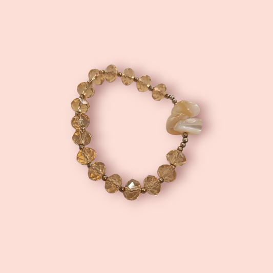 Armband Beige