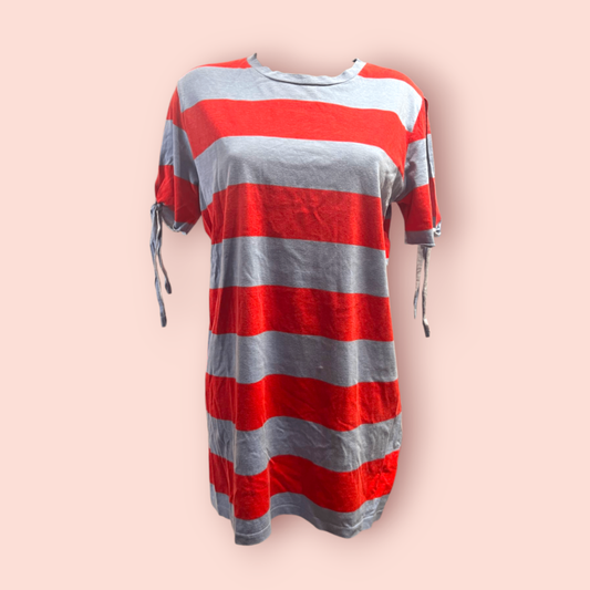Longshirt 38 Rot und Blau