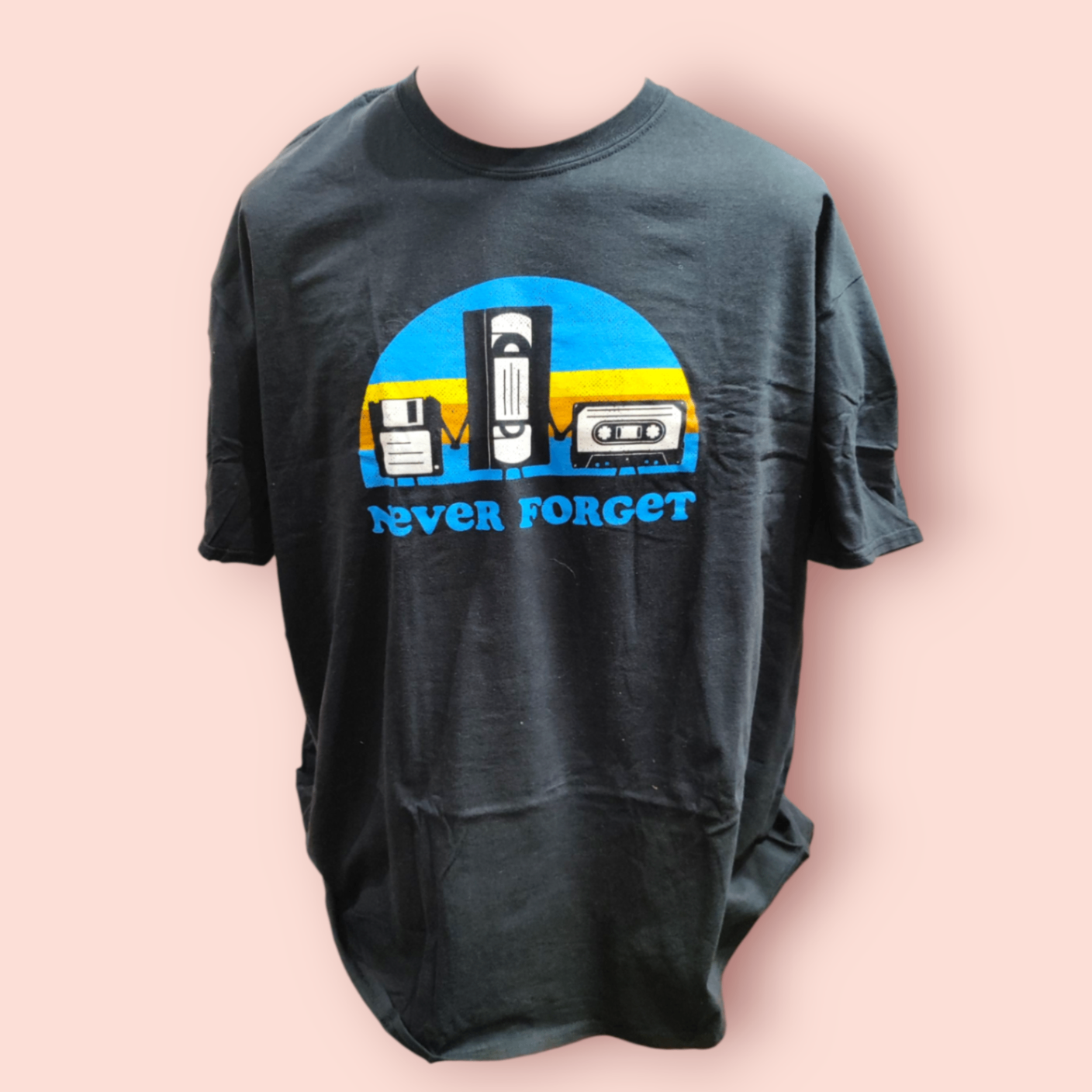 T-Shirt XXXL Einfarbig mit Print