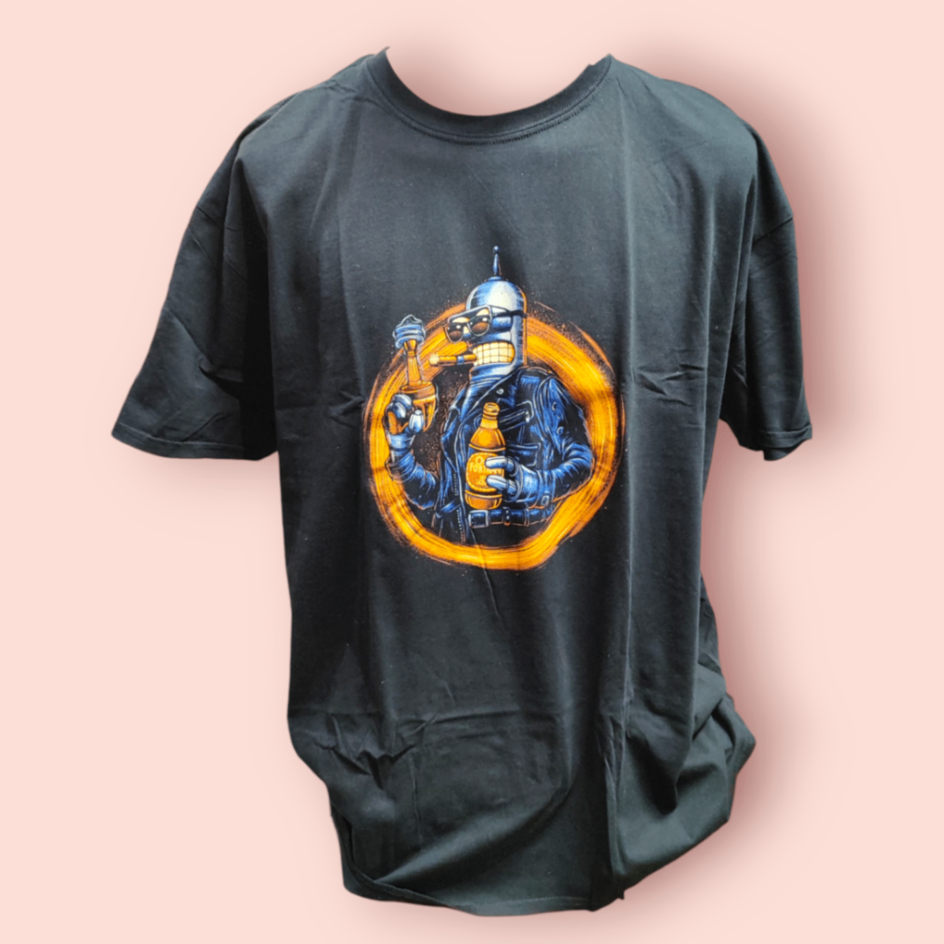 T-Shirt XXL Einfarbig mit Print