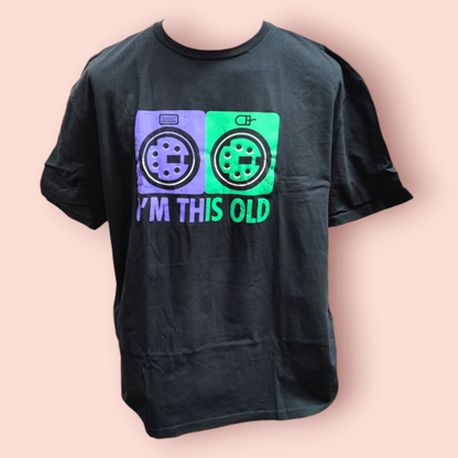 T-Shirt XXL Einfarbig mit Print