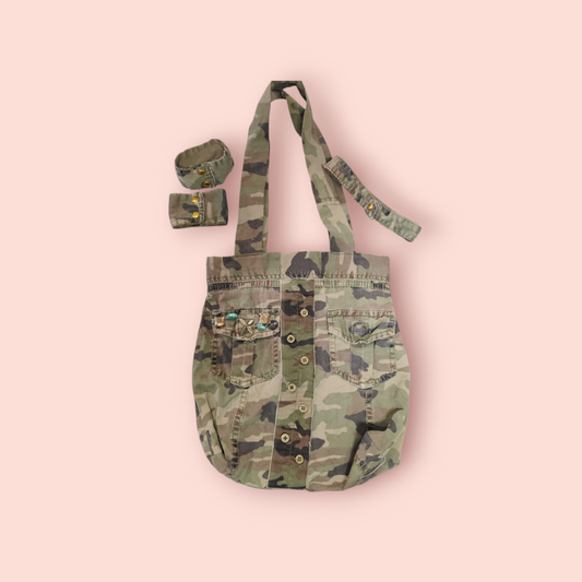 Handmade Upcycling Tasche