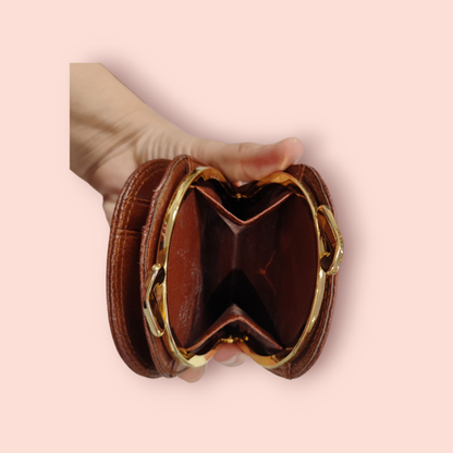 Vintage Leder Portemonnaie