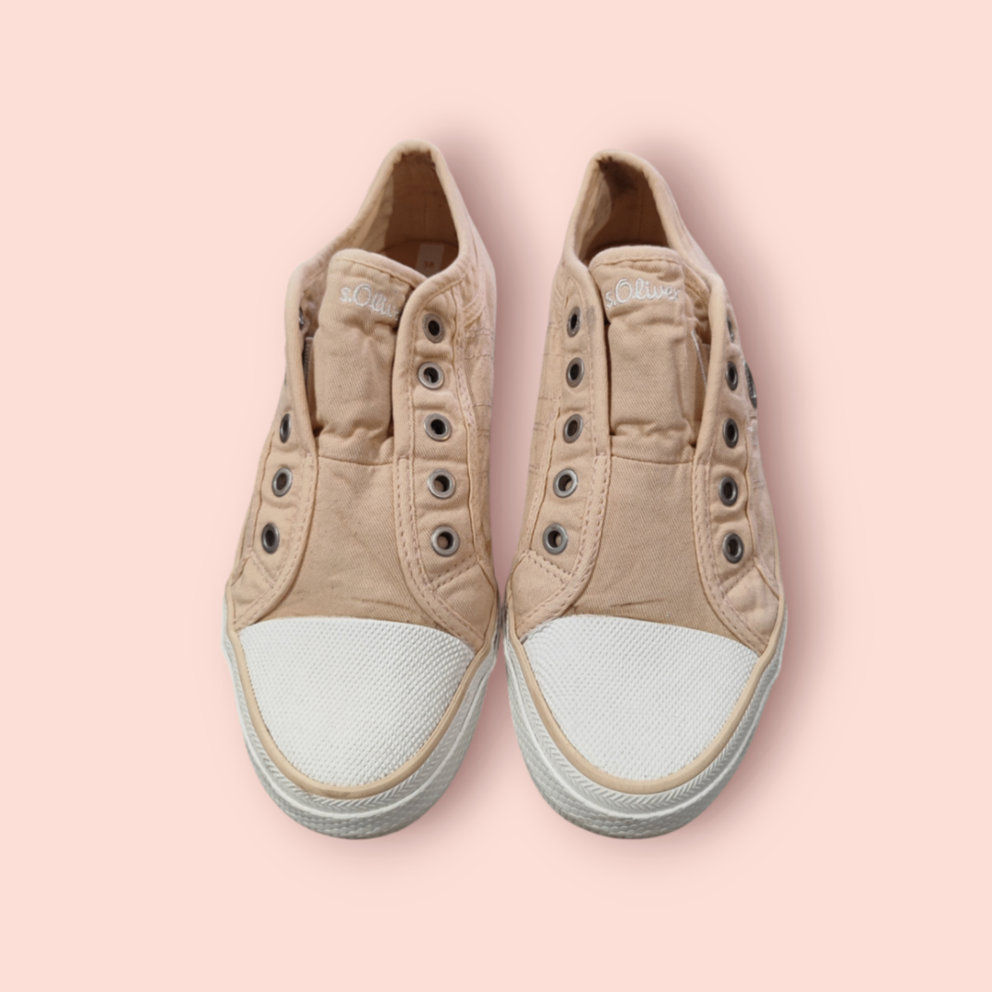 s.Oliver Turnschuhe 38 Beige