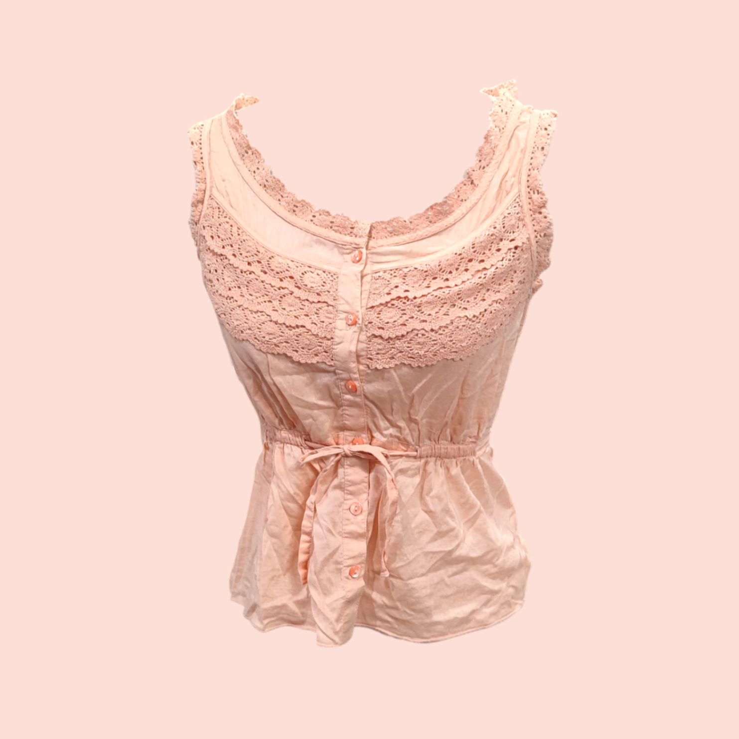 H&M Top S einfärbig
