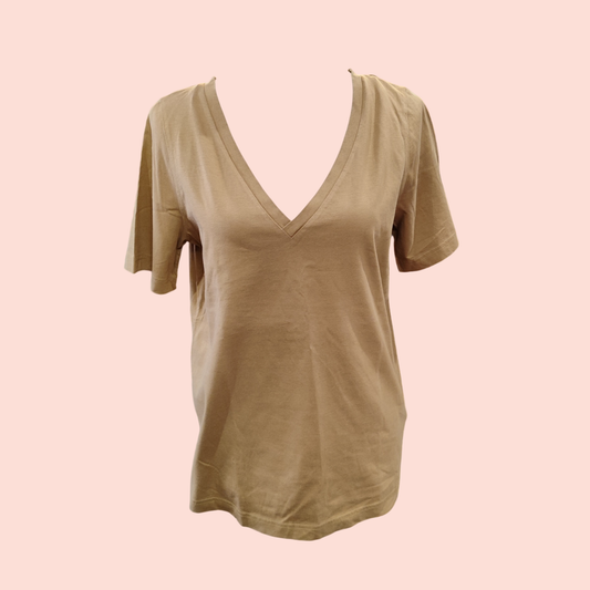 COS T-Shirt S Braun