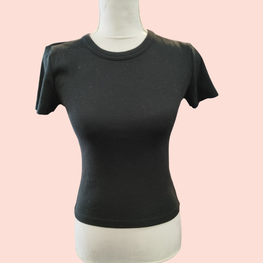 Zara T-Shirt M Schwarz