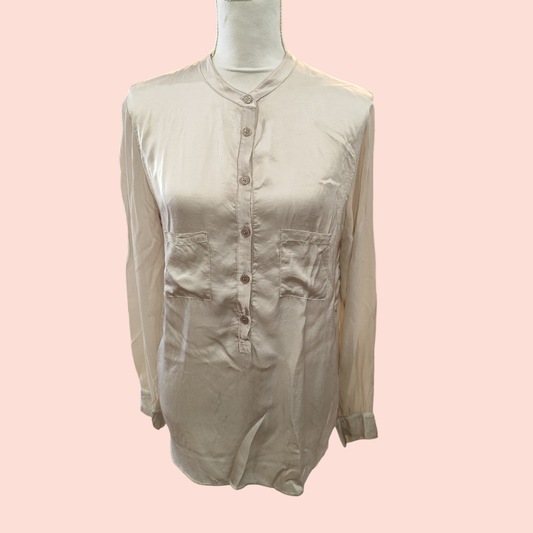 Le Streghe Bluse S/L einfärbig
