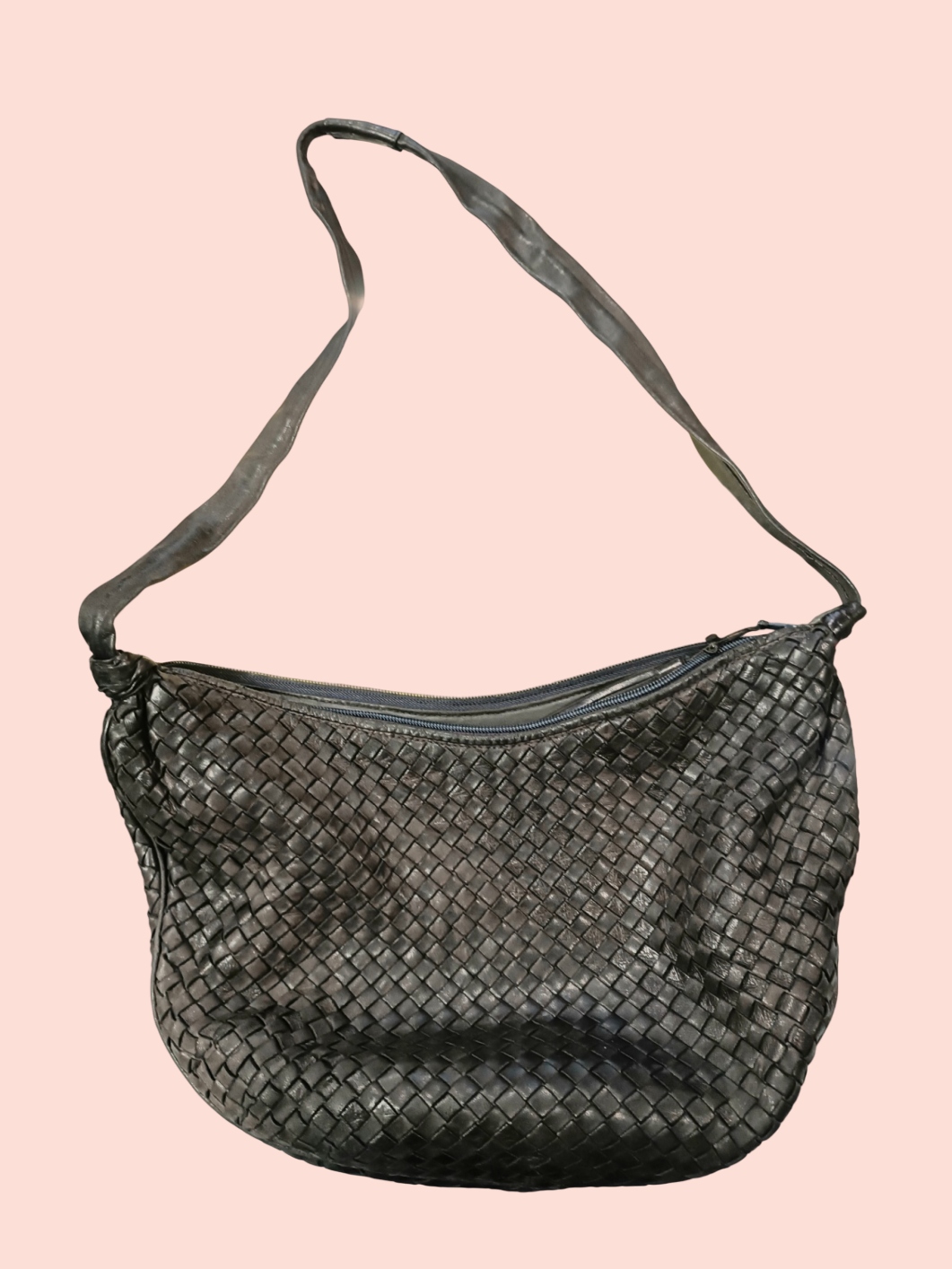 Cosci Ledertasche Schwarz