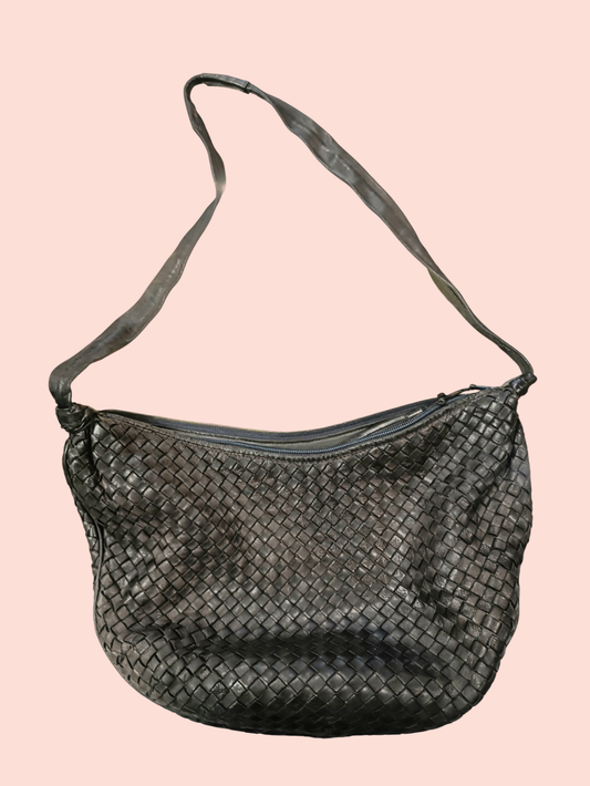 Cosci Ledertasche Schwarz