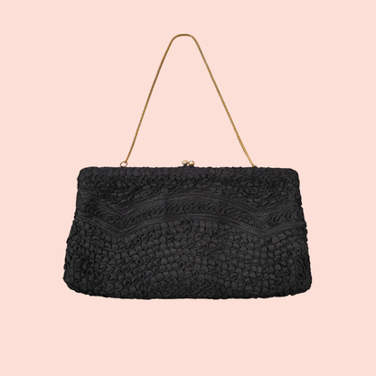 Vintage Abendtasche Schwarz