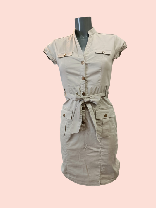 H&M Kleid XS Beige