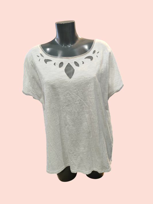 T-Shirt XL Cremeweiß