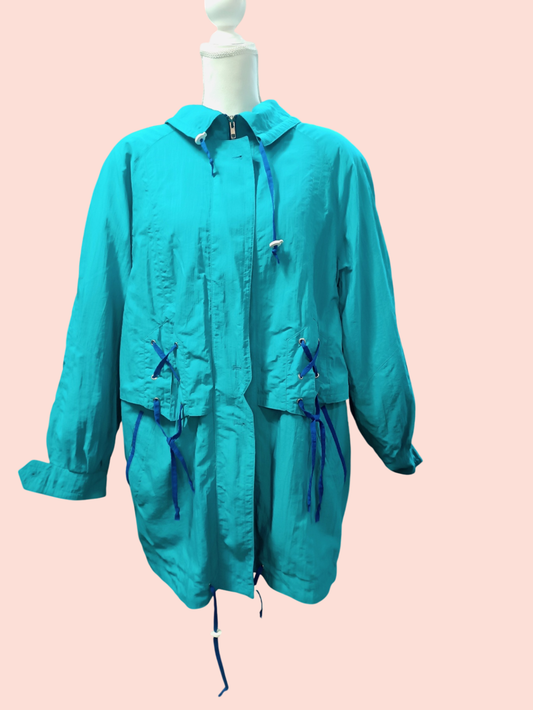 Yessica Jacke XXXL Blau (90s Style)