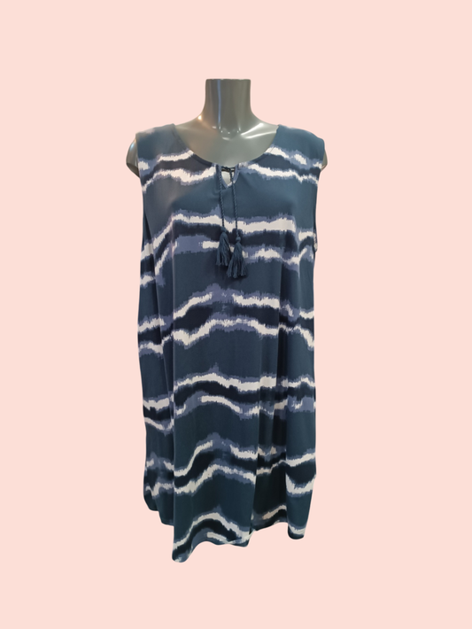 Janina Top XL Blau