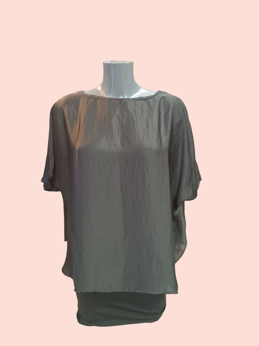 Zara Bluse M Schwarz