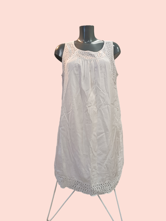 Tschibo Kleid L Weiß