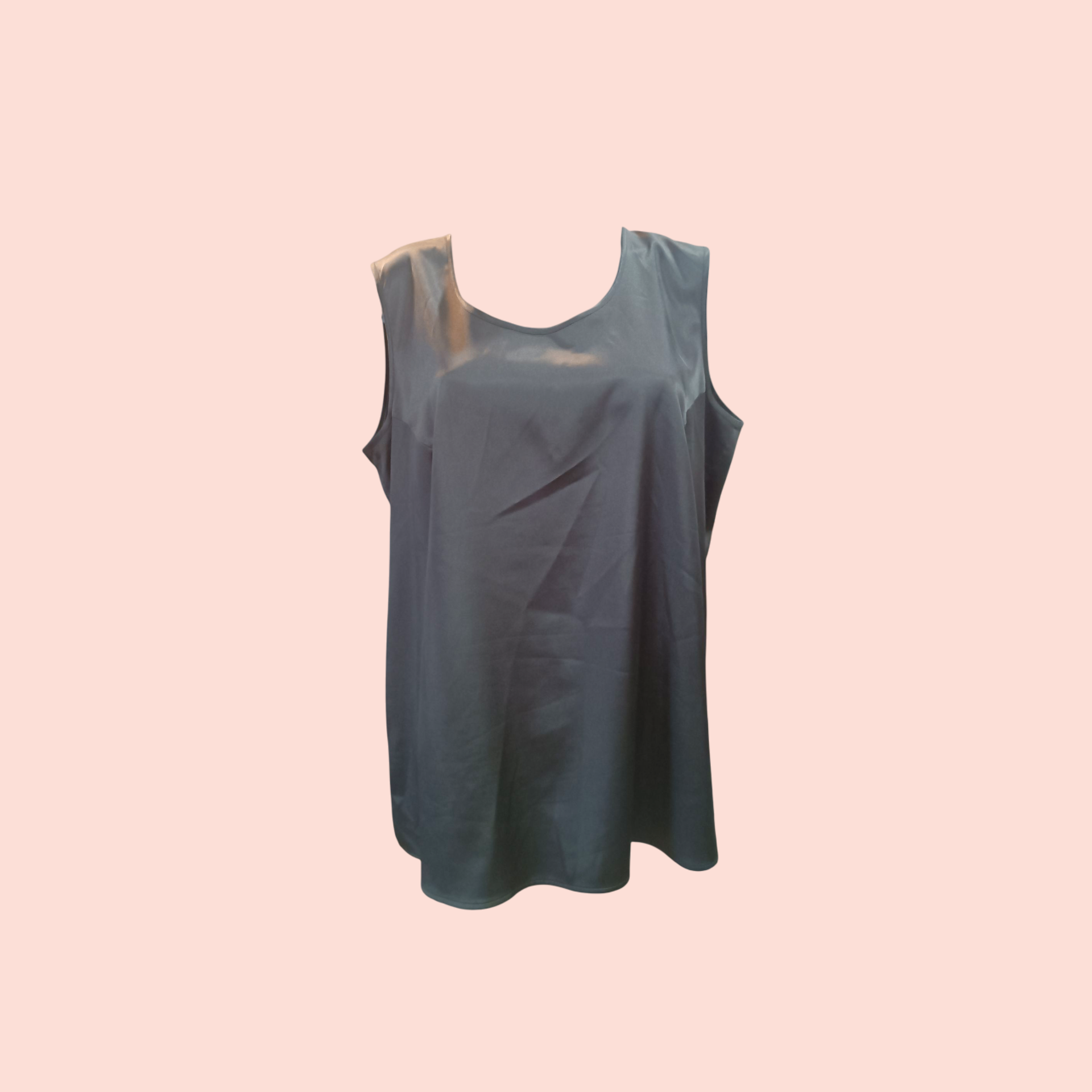 Calzedona Bluse/Top L/XL dunkel, einfärbig