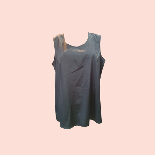 Calzedona Bluse/Top L/XL dunkel, einfärbig