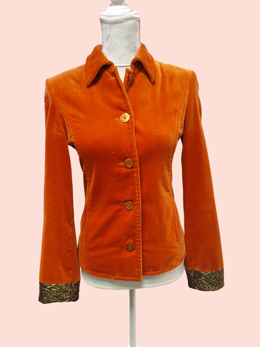 4 Jahreszeiten Blazer S Orange