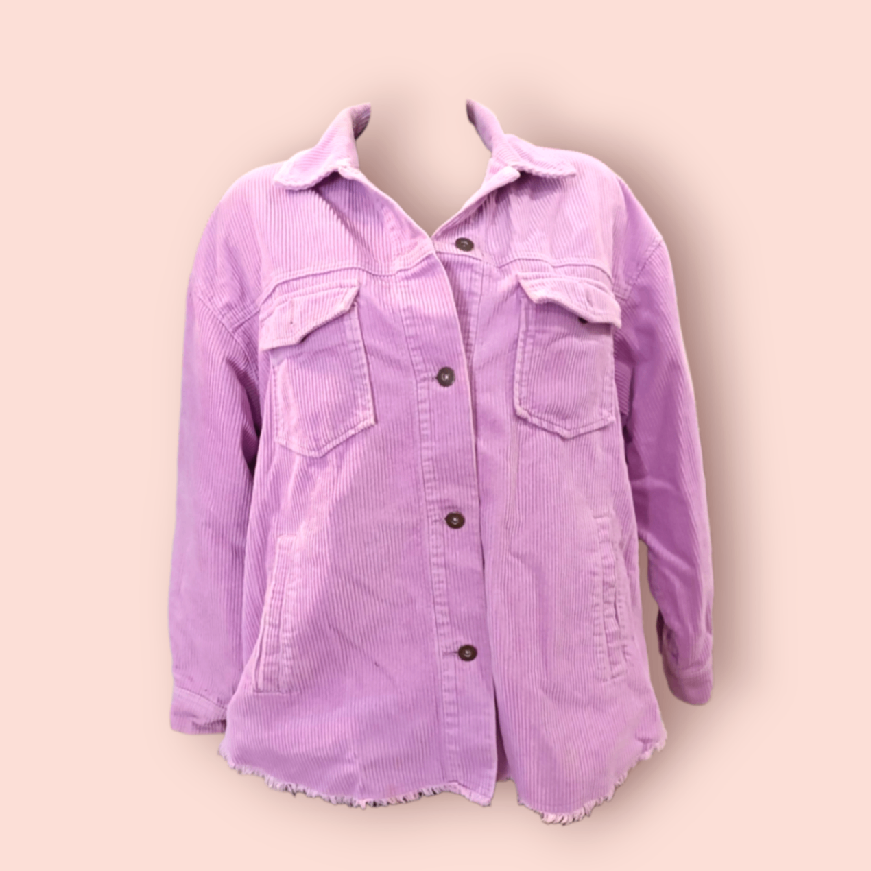 Zara Jacke S Lila