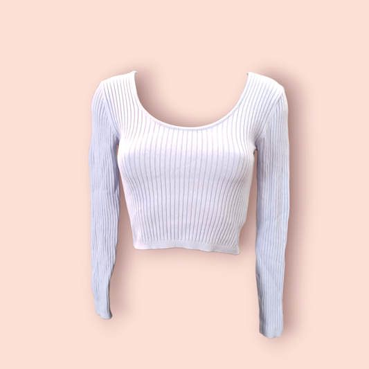 Clockhouse T-Shirt S Cropped einfärbig