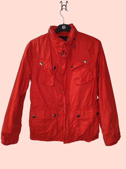 Zara Man Jacke S Rot