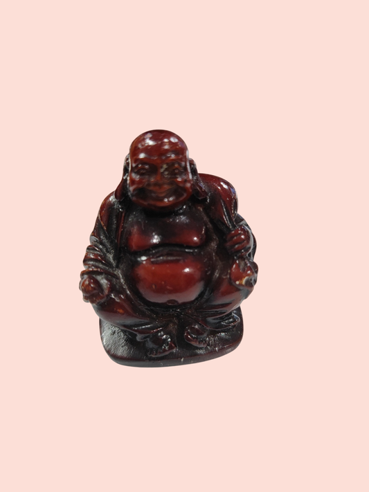 Buddha Dekoration Dunkelbraun
