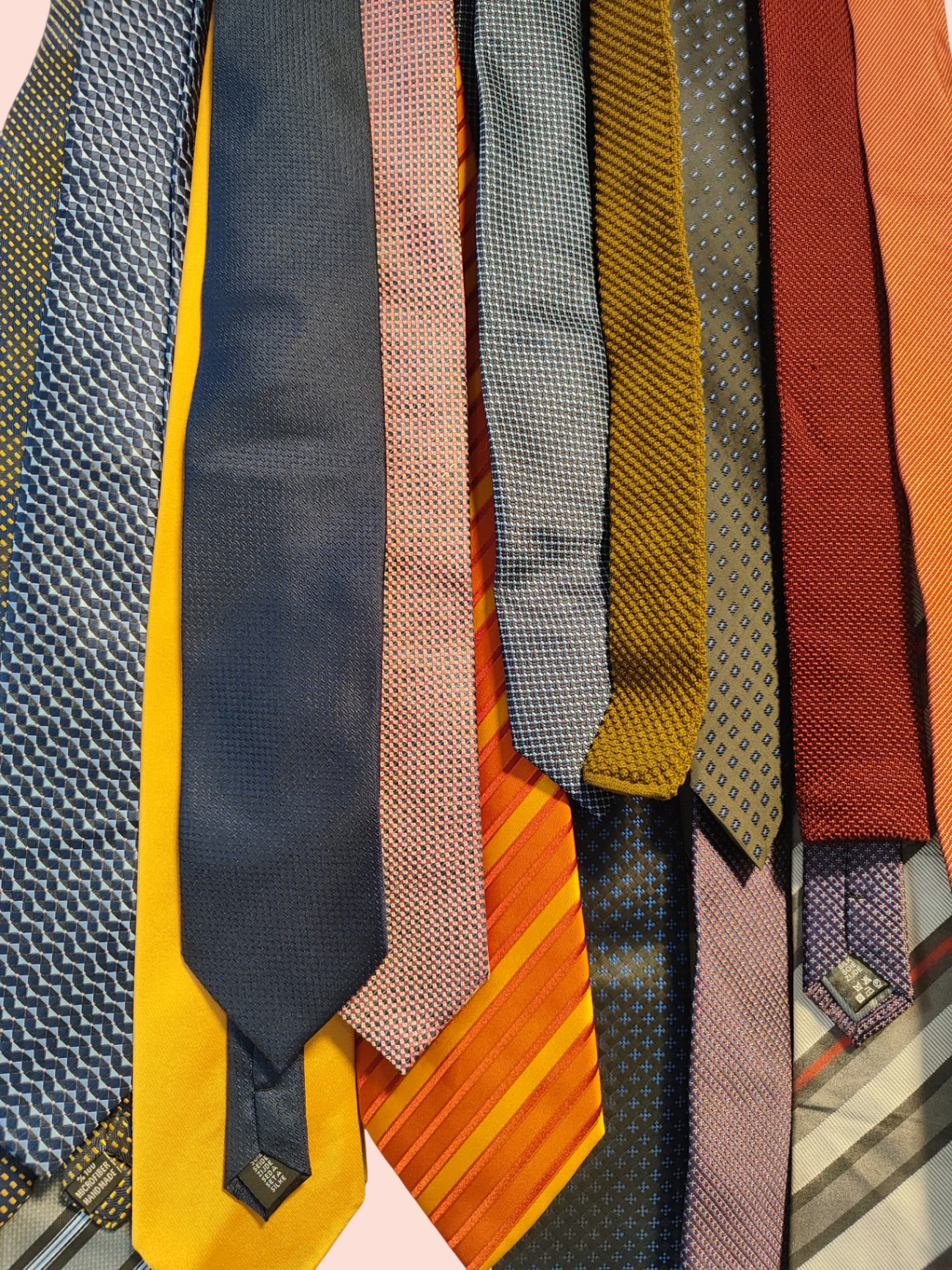 Verschiedene Krawatten (Symbolfoto)