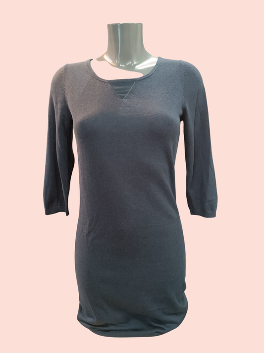 Kleid M Dunkelblau