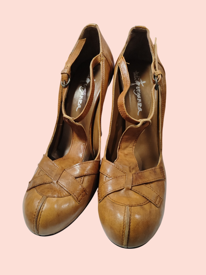 Tutu Organza Wedges 41 Braun