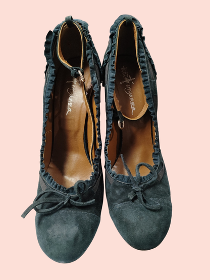 Tutu Organza Wedges 41 Schwarz