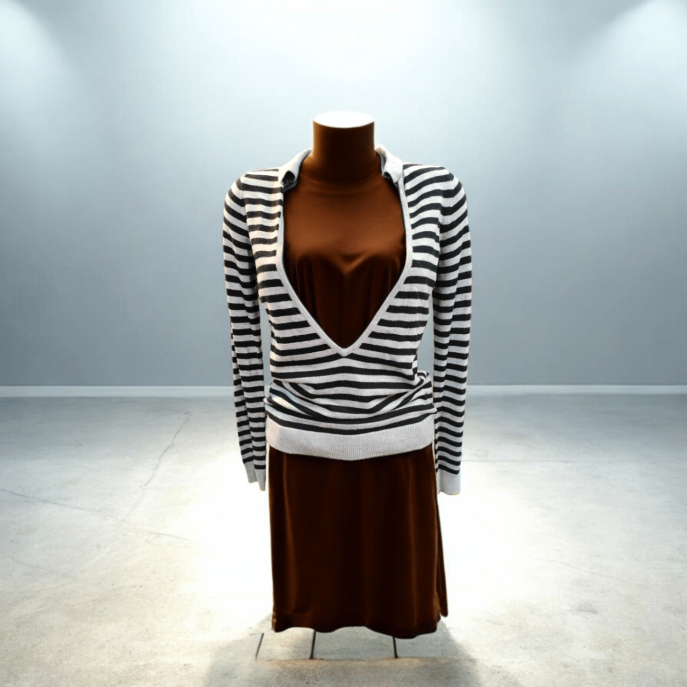 Esprit Pullover XS Schwarz, Grau