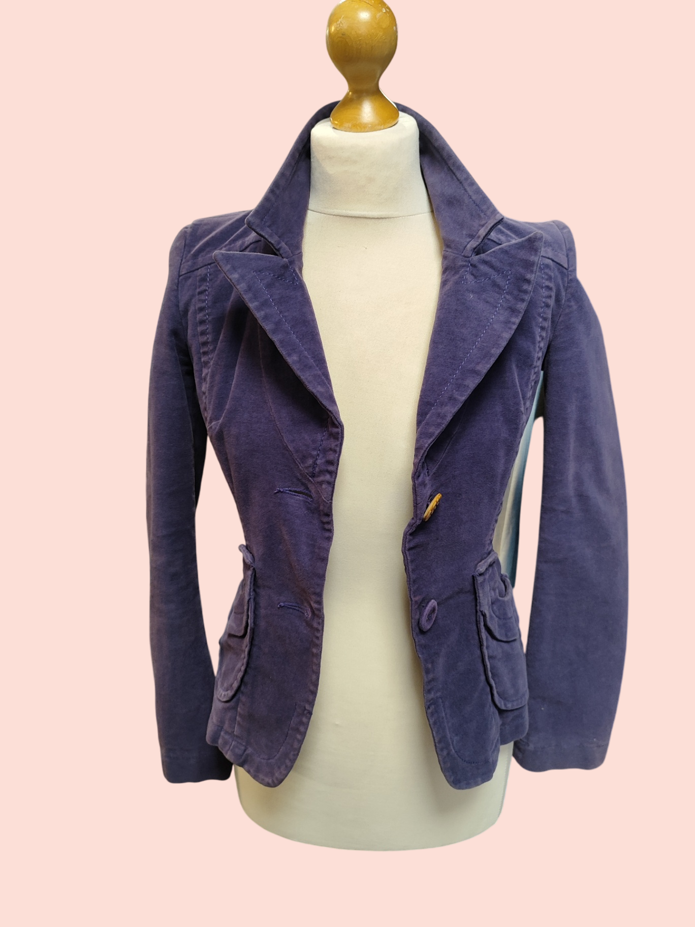 RARE 2YK Miss Sixty Blazer S Violett